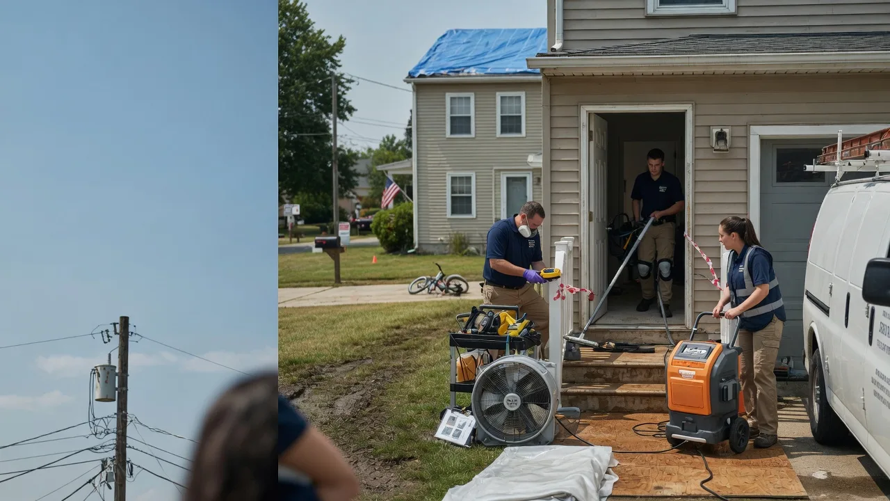 Water Damage Repair in Folsom, PA near me